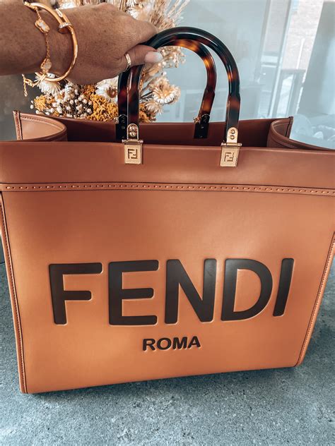 Fendi shopping bag tote